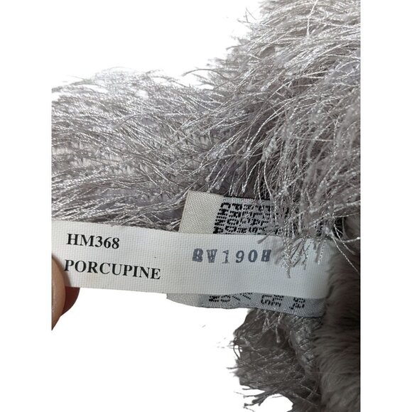 Ganz Webkinz Gray Silver Porcupine Plush Stuffed Animal HM368 No Code 10" - Picture 7 of 7